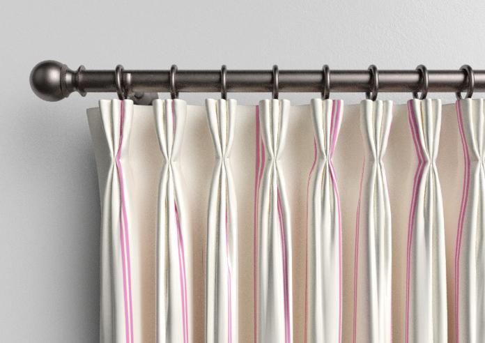 The British Stripe Co. Victoria, Notting Hill No.1 - Made to Measure Curtains - Image 11